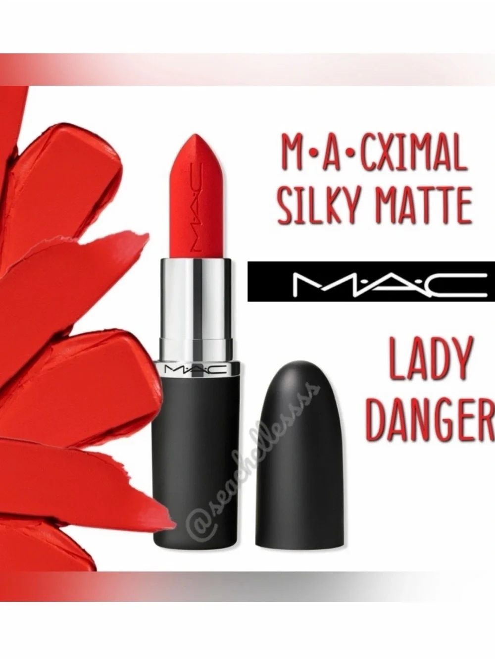 Macximal Silky Matte Lipstick Lady Danger Brand New in Box Authentic